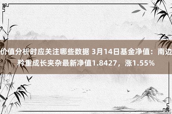 价值分析时应关注哪些数据 3月14日基金净值：南边矜重成长夹杂最新净值1.8427，涨1.55%